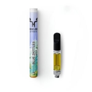 Moose Juice Extracts 1mL Cartridge – Blue Zkittles THC Distillate