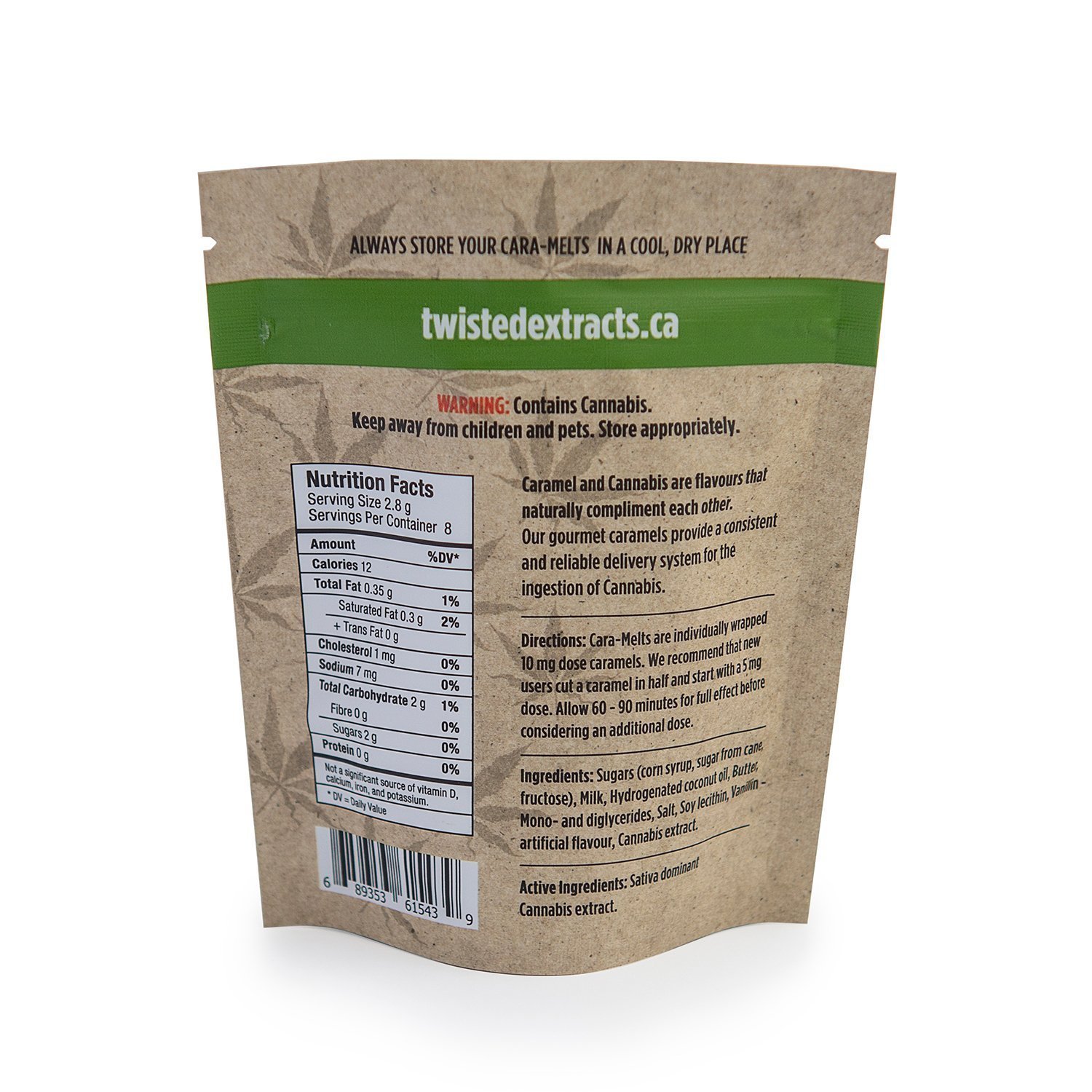 Twisted Extracts Cara-Melts – 80mg THC Sativa - Image 2